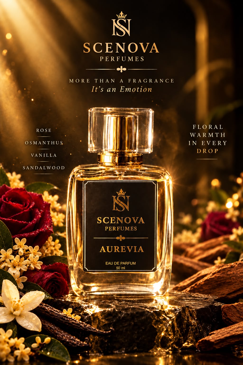 Aurevia perfume bottle