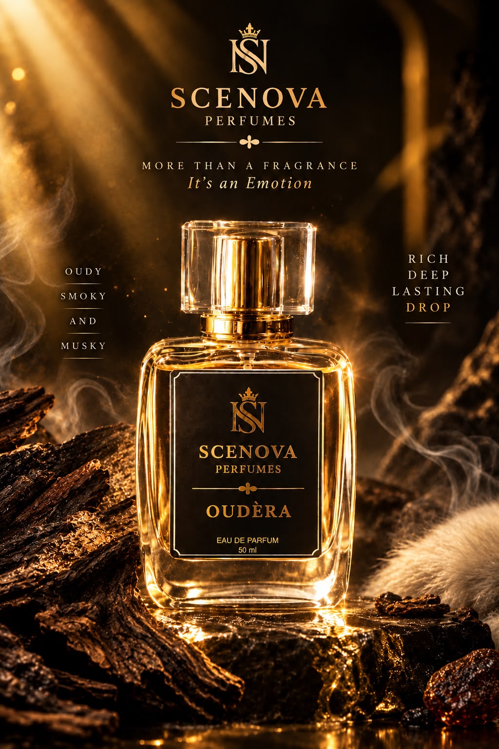 Oudéra perfume bottle
